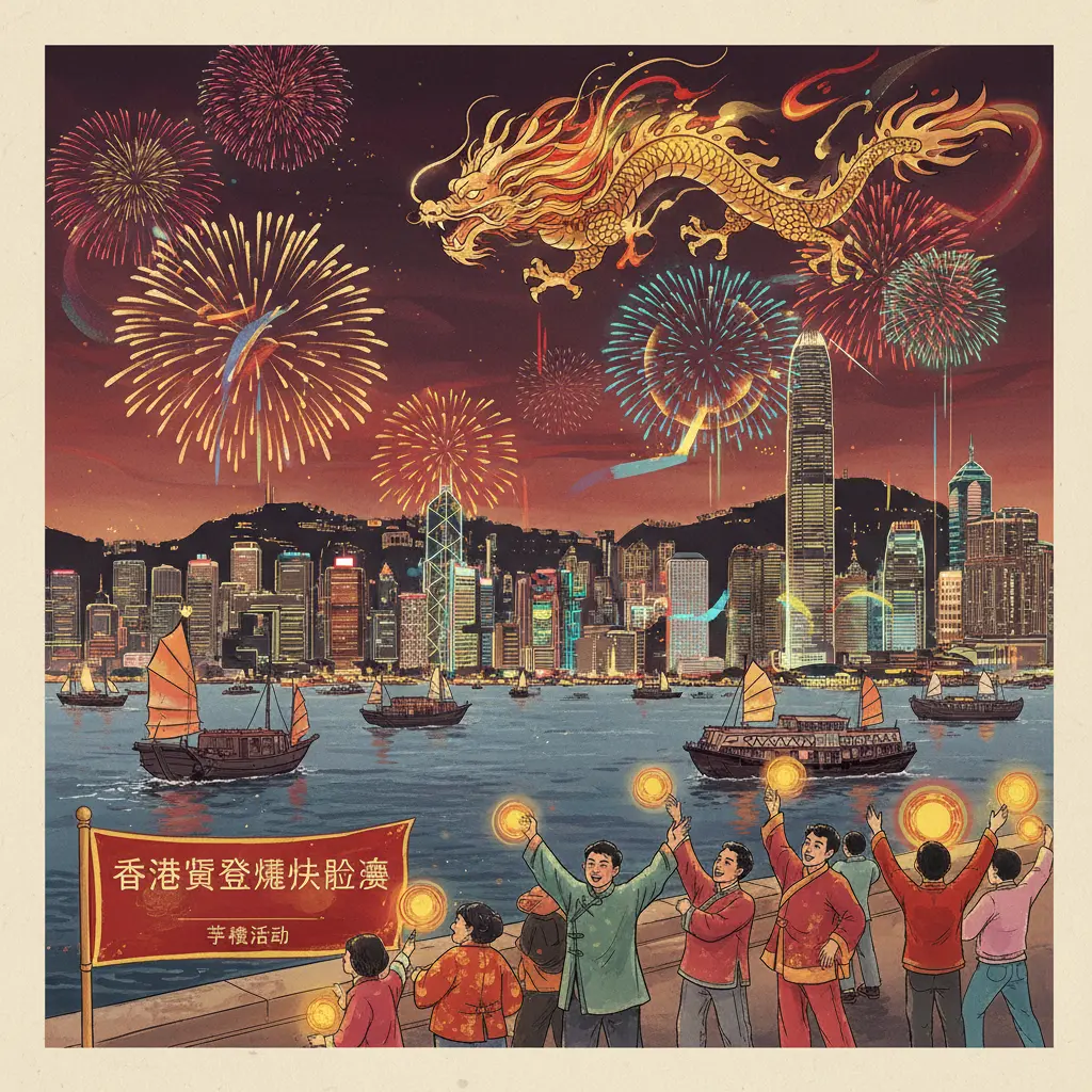 節慶活動 - 香港賀歲煙花匯演