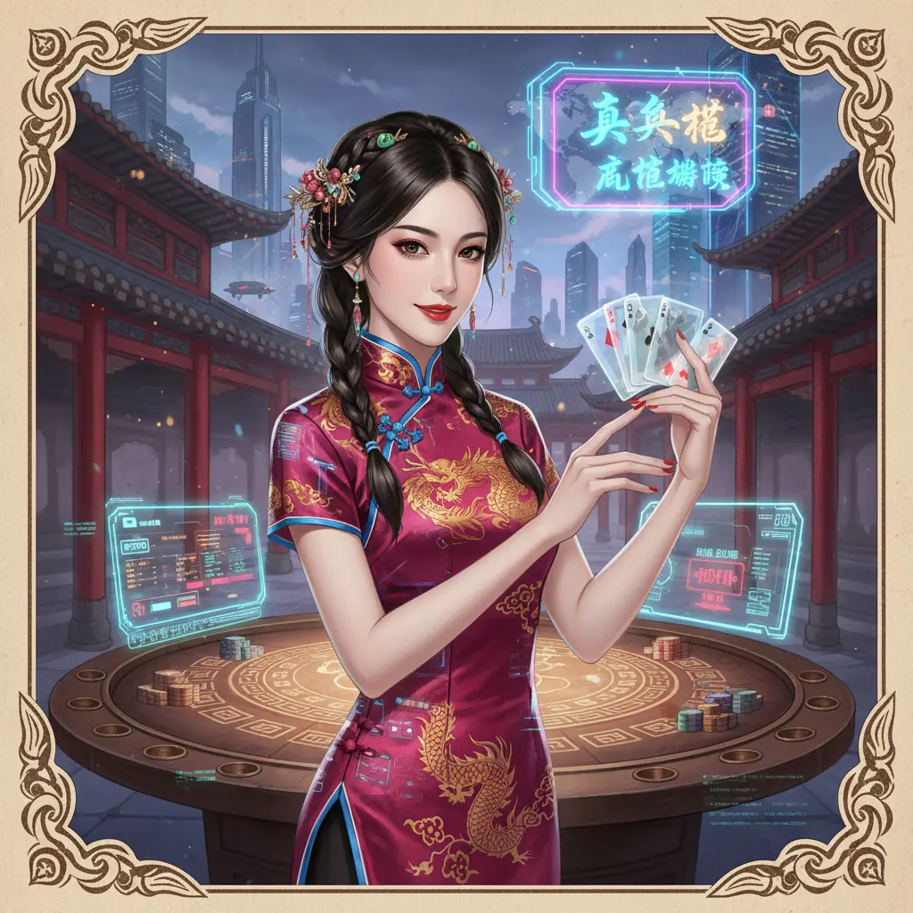 真人荷官遊戲 - 美女荷官