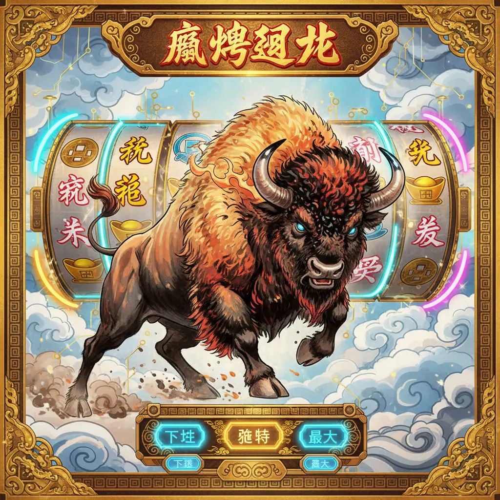 老虎機下注 - 瘋狂野牛