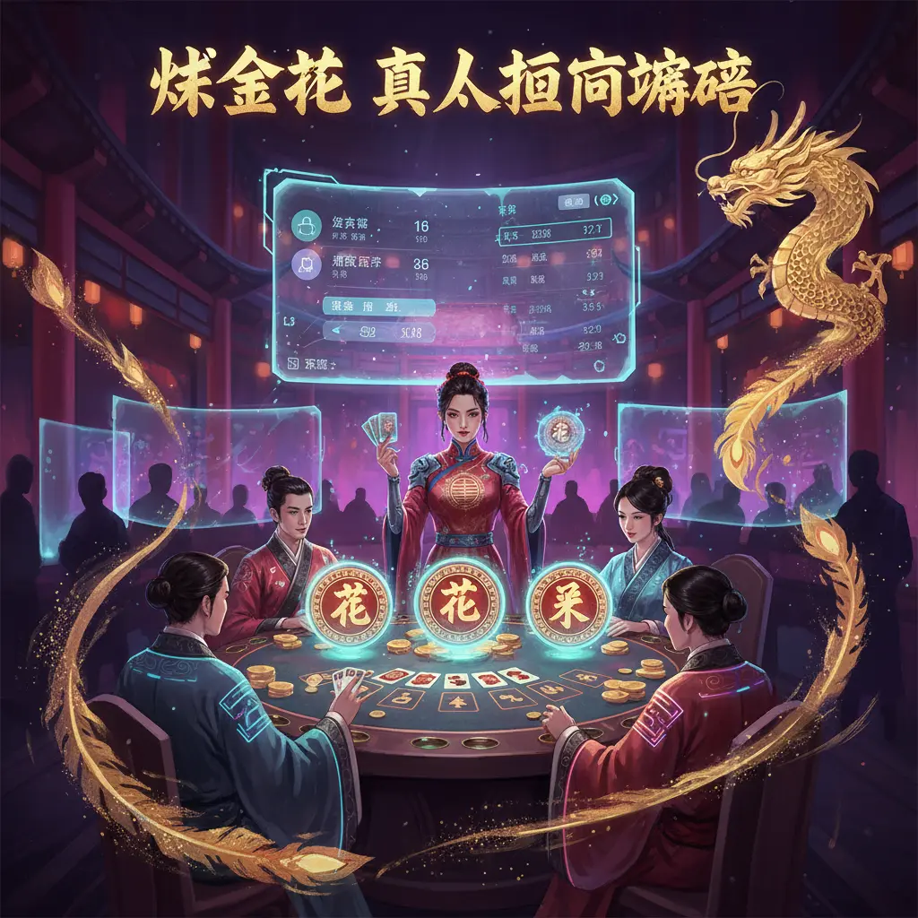 真人荷官遊戲 - 炸金花