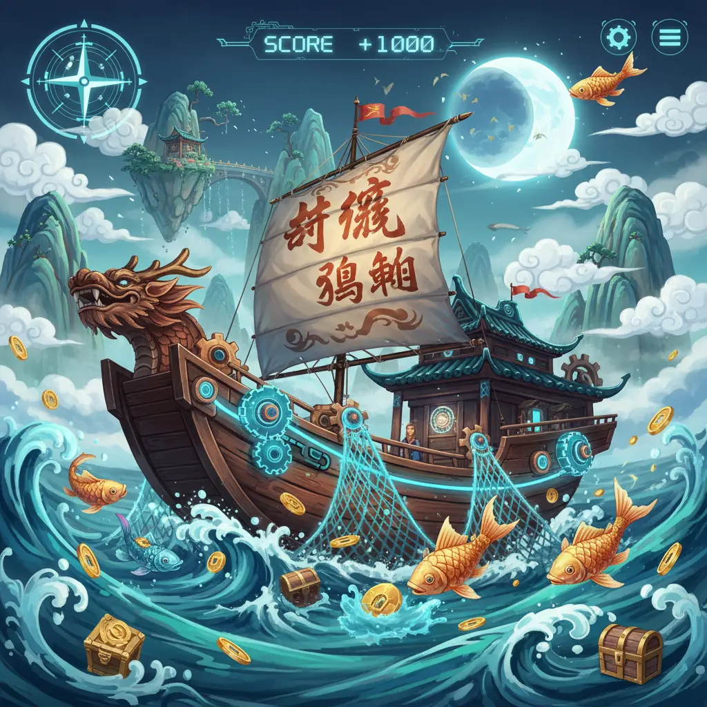 捕魚遊戲 - 奇蹟捕魚船