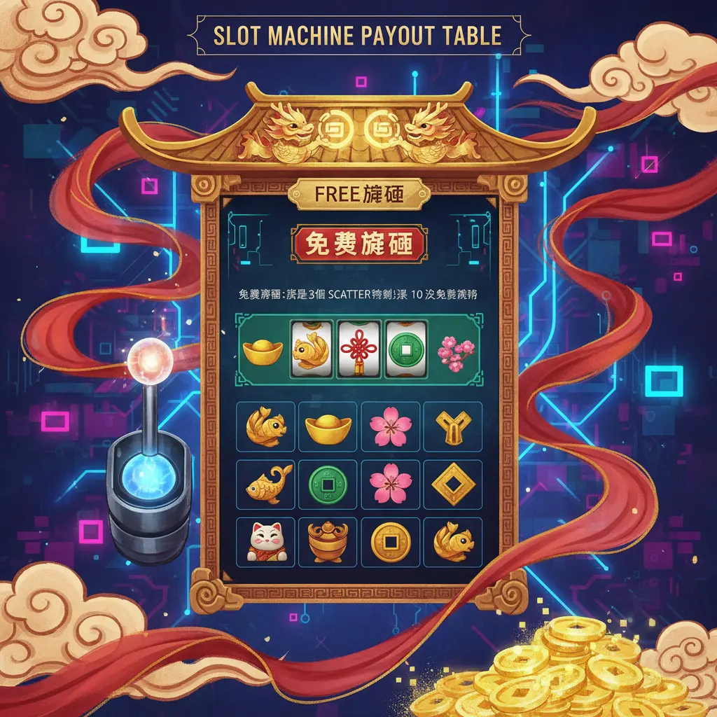 老虎機賠率表 - 免費遊戲