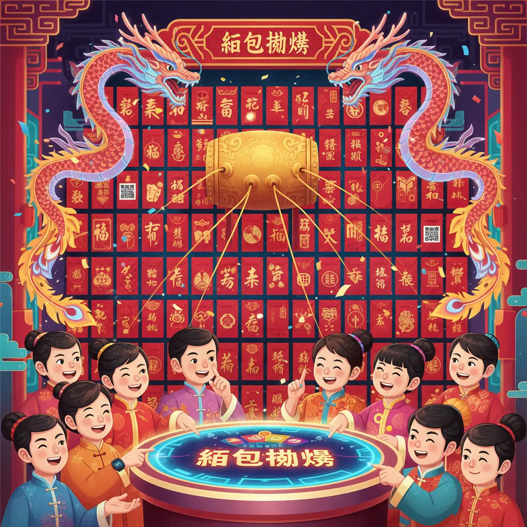 紅包抽獎 - 紅包牆