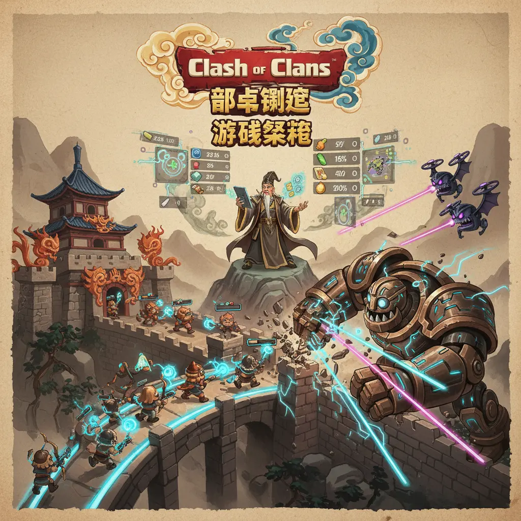 遊戲策略 - 部落衝突 Clash of Clans