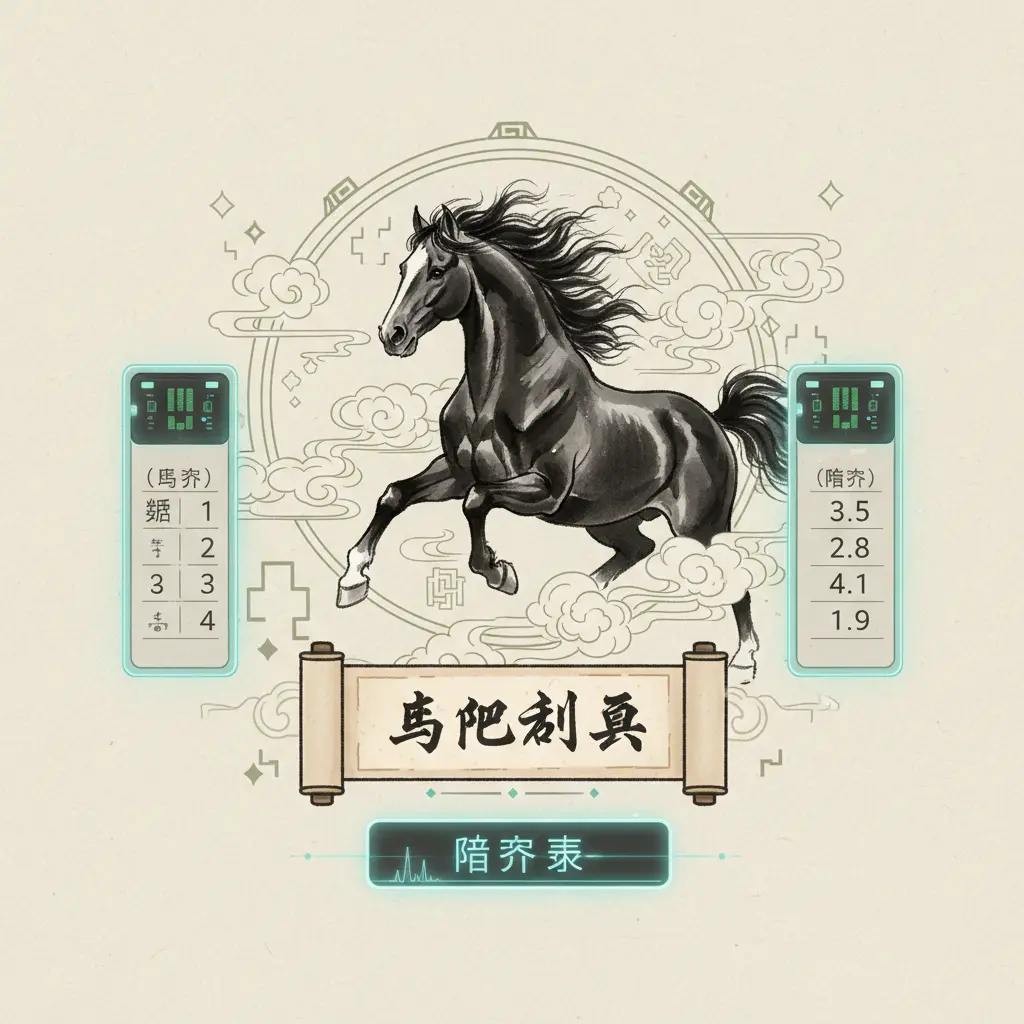 賠率表 - 馬匹資料