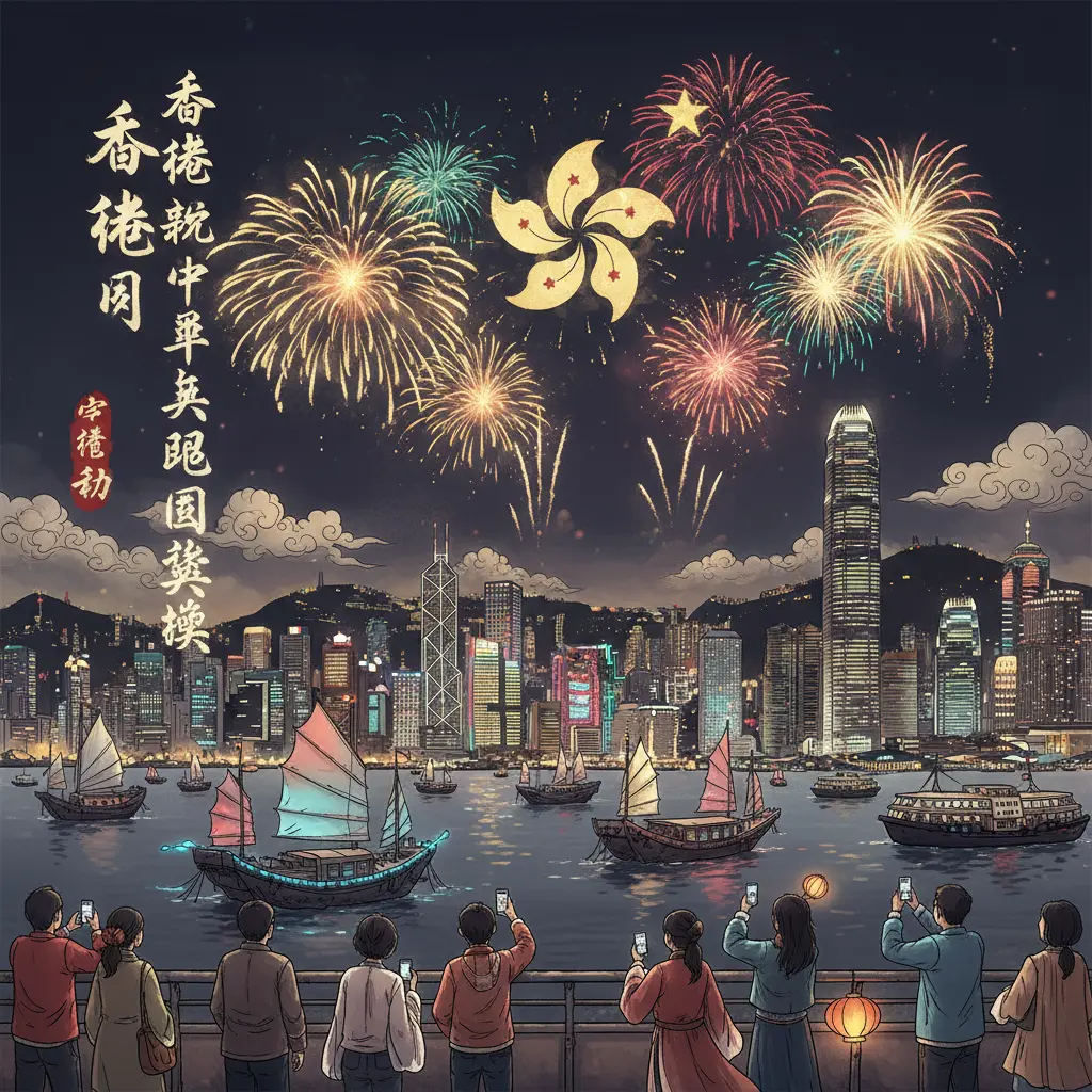 節慶活動 - 香港慶祝中華人民共和國國慶煙花匯演