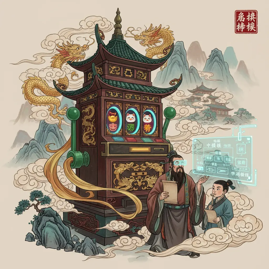 老虎機教學 - 角子機