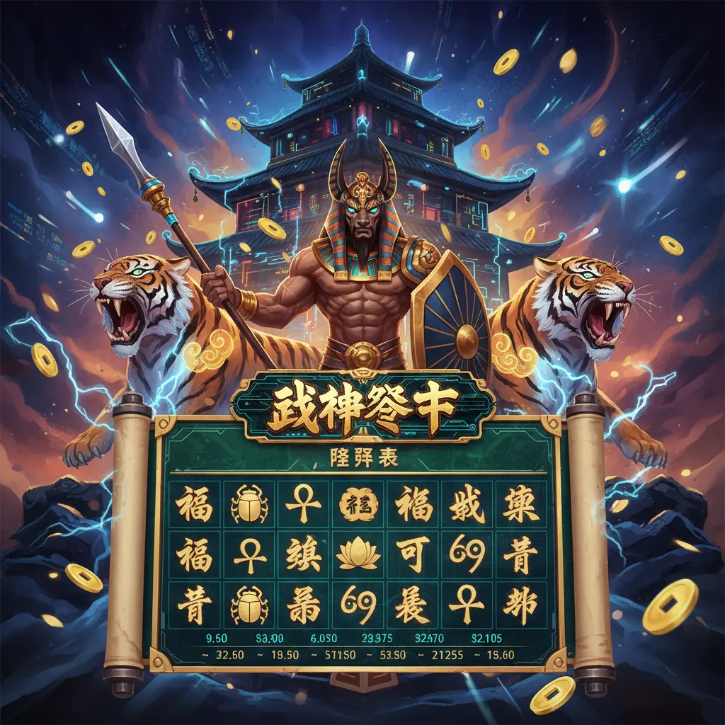 老虎機賠率表 - 戰神賽特