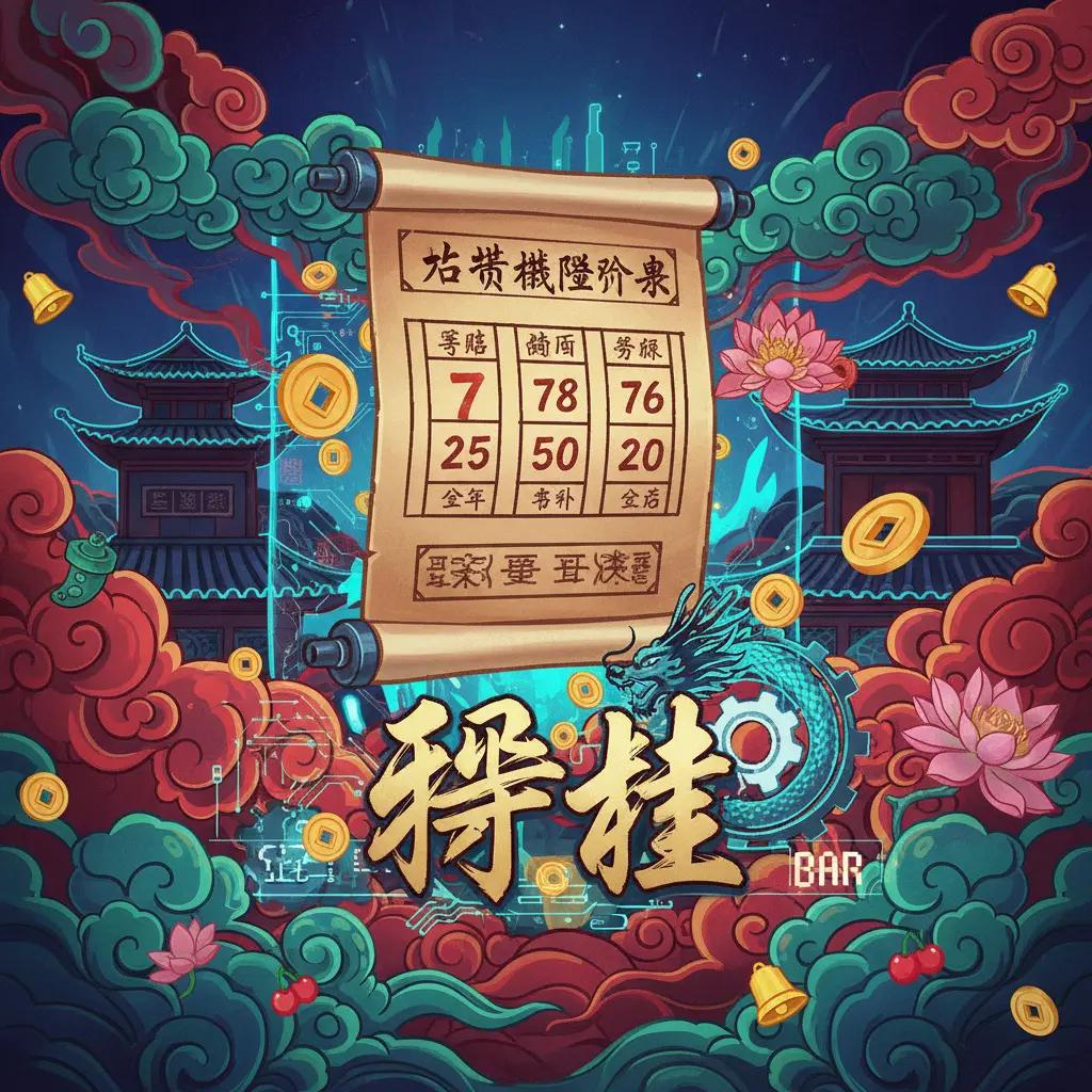 老虎機賠率表 - 押注