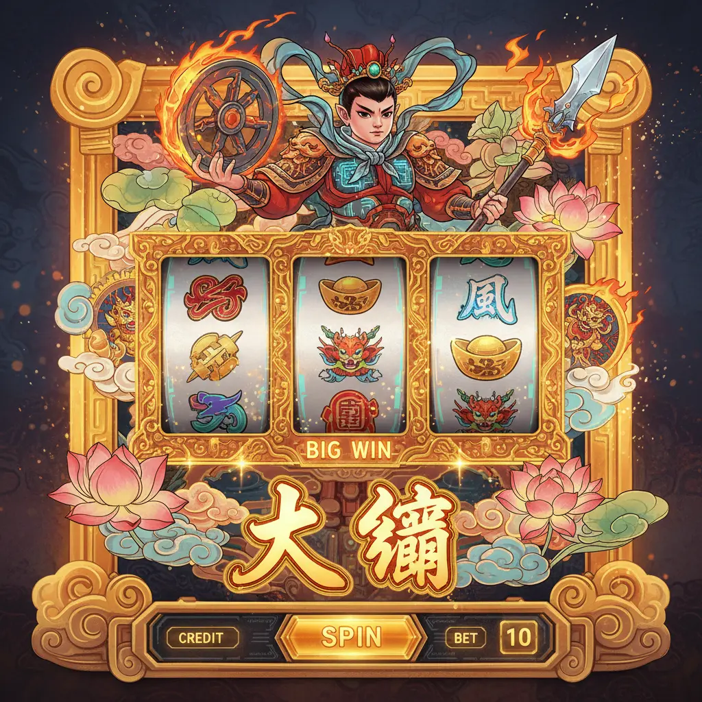 老虎機遊戲 - 神將三太子