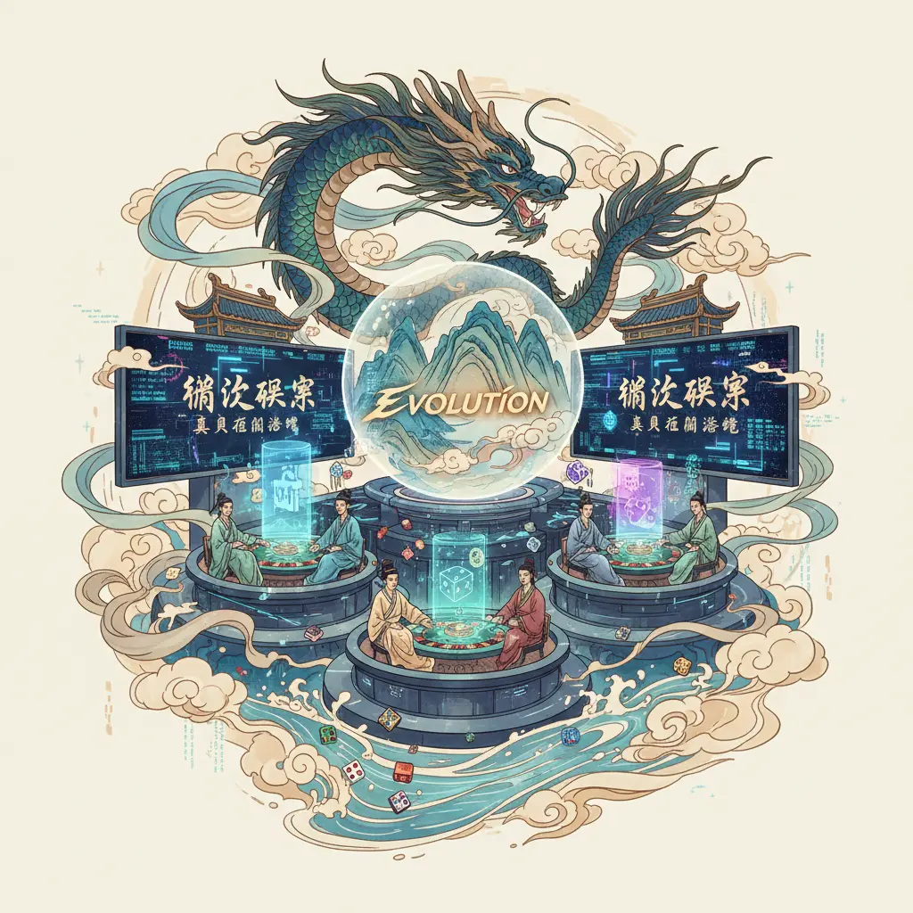 真人荷官遊戲 - Evolution